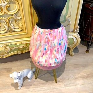Rory Beca Multi Color Mini Skirt